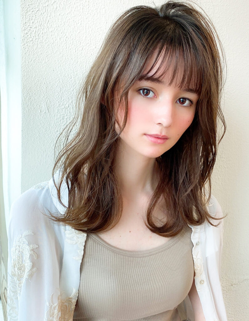 大人気アッシュ系春カラー